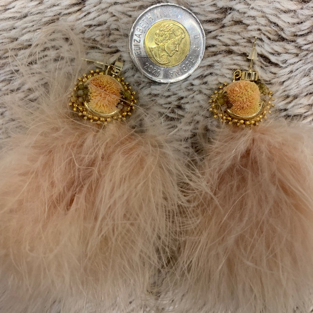 Caribou Peach Earrings